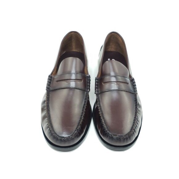 Florsheim Berkeley Mens Penny Loafer Brown Leather Dress Shoe 10 E - Picture 3 of 10